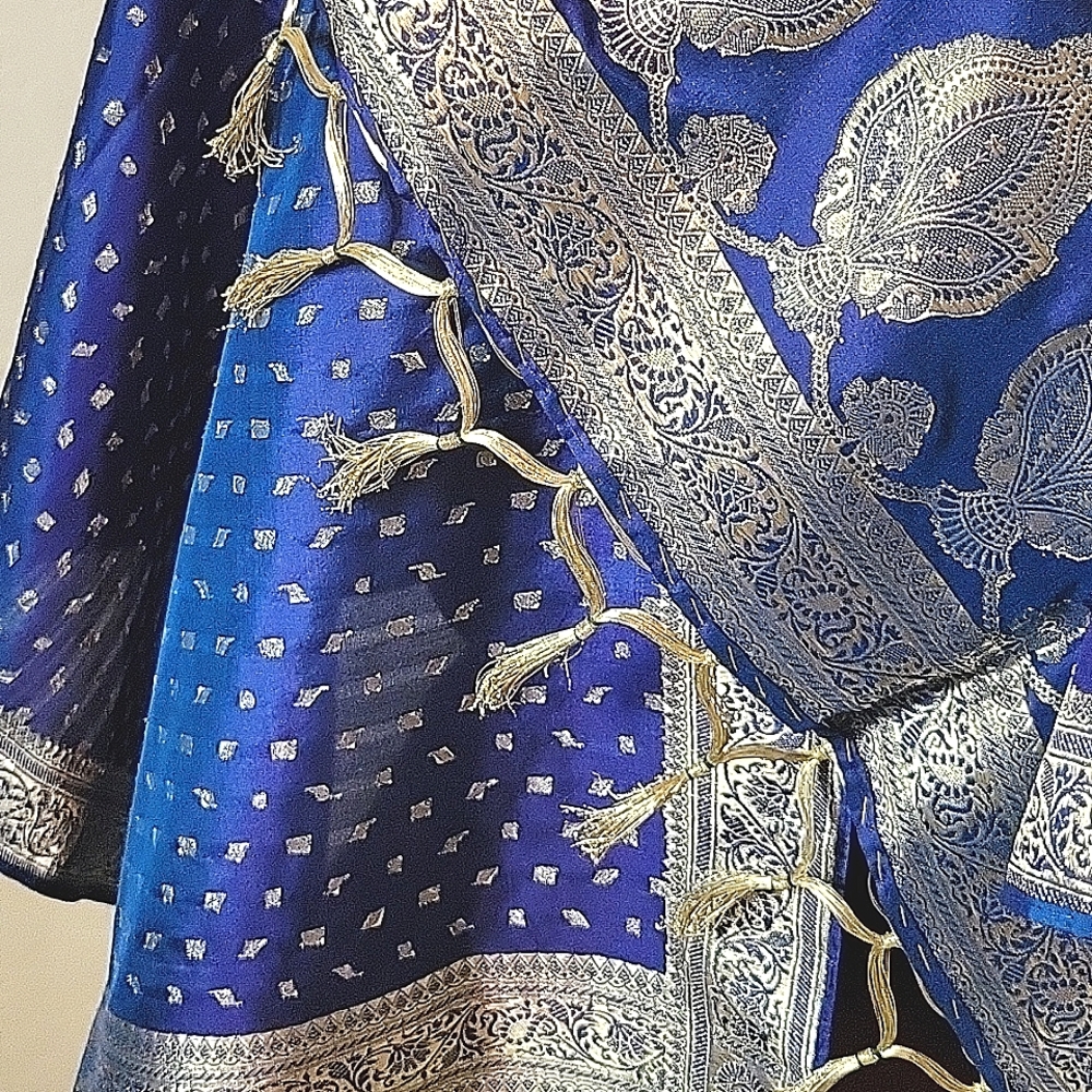 Pashima Long Shawl Wrap Scarf - Picture 3 of 9